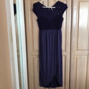 Free People short sleeve maxi dress